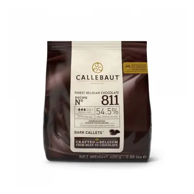 Callebaut Pravá hořká čokoláda 54,5% (0,4 kg)