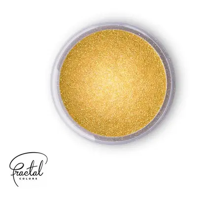 Dekorativní prachová perleťová barva Fractal - Sparkling Gold (3,5 g)