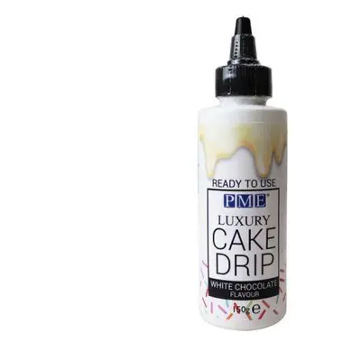 PME bílá čokoládová poleva Luxury Cake Drip (150 g)