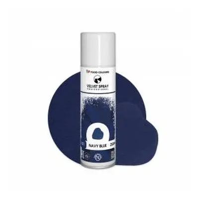 Food Colours sametový sprej Navy Blue (250 ml)