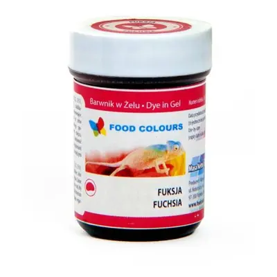 Food Colours gelová barva (Fuchsia) sytě růžová 35 g