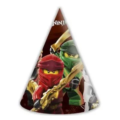 Alvarak party čepičky Lego Ninjago (6 ks)