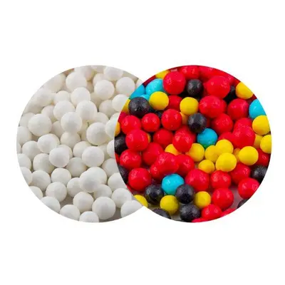 SweetArt cukrové perly bílé a Cars mix 7 mm (120 g)