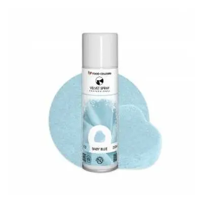 Food Colours sametový sprej Baby Blue (250 ml)