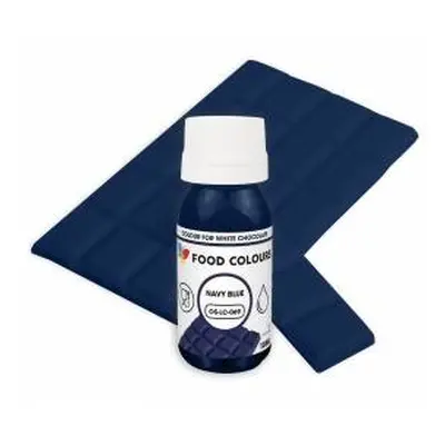 Food Colours tekutá barva do čokolády Navy Blue (18 ml)