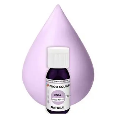 Food Colours přírodní tekutá barva do čokolády Violet (18 ml)