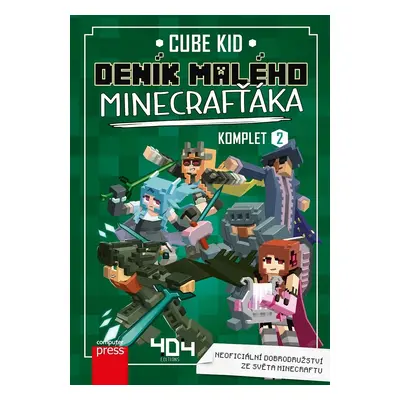 Deník malého Minecrafťáka komplet 2 (Cube Kid)