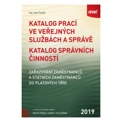 Katalog prací ve veřejných službách a správě 2019 (Ing. Ivan Tomší)