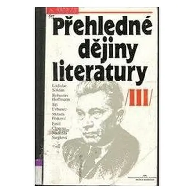 Přehledné dějiny literatury (Ladislav Soldán)