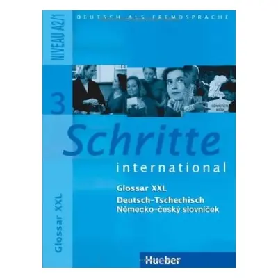 Schritte international 3: Glossar XXL Deutsch-Tschechisch – Německo-český slovníček (Niebisch Da