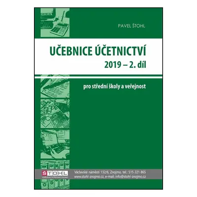 Učebnice Účetnictví II. díl 2019 (Pavel Štohl)