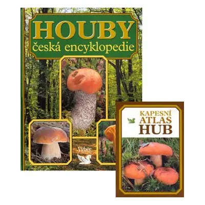 Houby česká encyklopedie + Kapesní atlas hub (Vladimír Antonín)