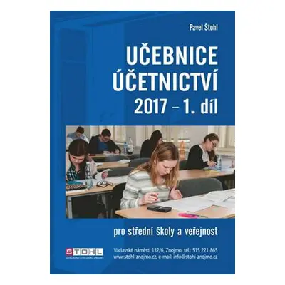 Učebnice Účetnictví I. díl 2017 (Pavel Štohl)