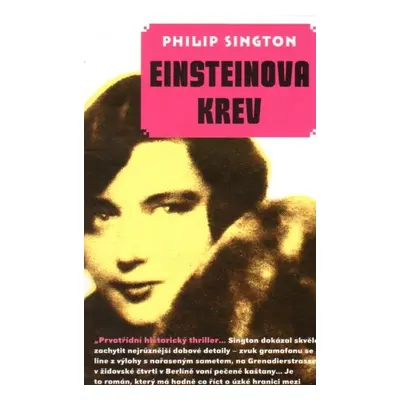 Einsteinova krev (Philip Sington)