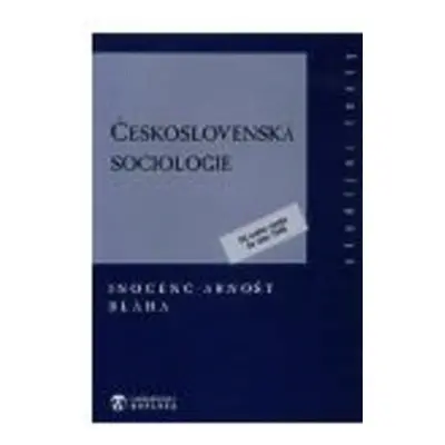 Československá sociologie (Arnošt Inocenc Bláha)