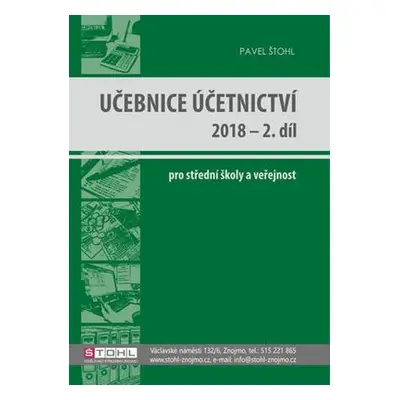 Učebnice Účetnictví II. díl 2018 (Pavel Štohl)