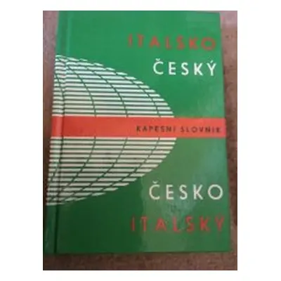 Italsko-český a česko-italský kapesní slovník (Václav Hodr)