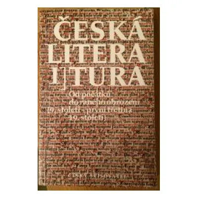 Česká literatura 1 (Jan Lehár)