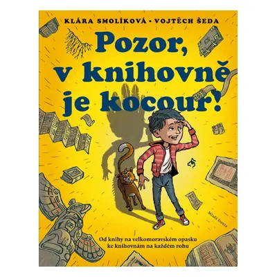 Pozor, v knihovně je kocour! (Klára Smolíková)