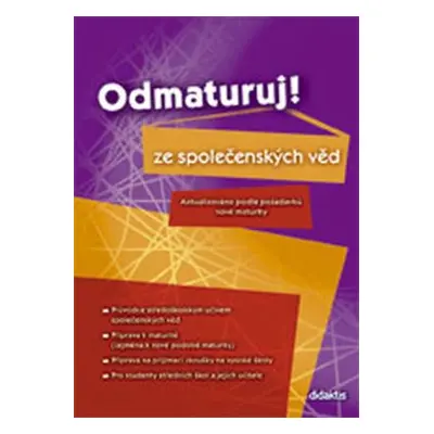 Odmaturuj! ze společenských věd (Jan Dvořák)