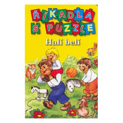 Říkadla s puzzle Halí belí (Vladimíra Vopičková)