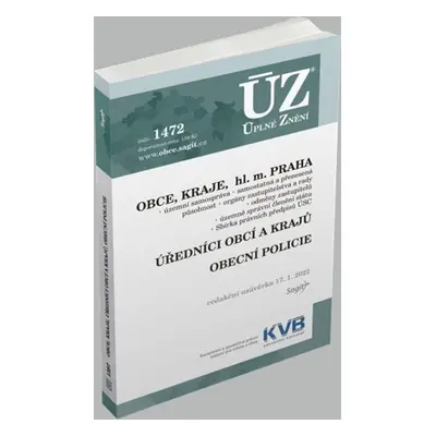 ÚZ 1472 Obce, Kraje, hl. m. Praha, Úředníci obcí a krajů, Obecní policie