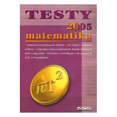 Testy z matematiky 2005 (slovensky)