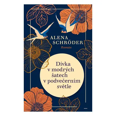 Dívka v modrých šatech v podvečerním světle (Alena Schröder)