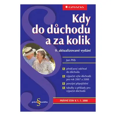 Kdy do důchodu a za kolik (Jan Přib)