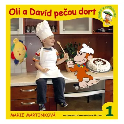 Oli a David pečou dort (Marie Martínková)