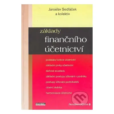 Základy finančního účetnictví (Jaroslav Sedláček)