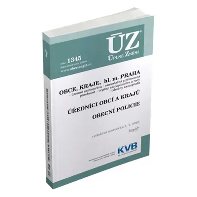 ÚZ 1345 Obce, Kraje, hl. m. Praha, Úředníci obcí a krajů, Obecní policie (Česko)