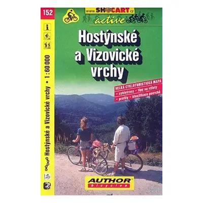 Hostýnskké a Vizovické vrchy 1:60 000