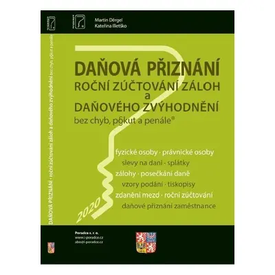 Daňová přiznání, roční zůčtování záloh a daňového zvýhodnění bez chyb, pokut a penále (Kateřina 