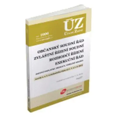 ÚZ č. 1096 Občanský soudní řád - Úplné znění předpisů (Zágorová Marcela)