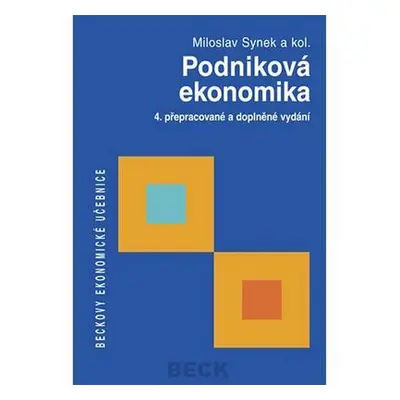 Podniková ekonomika (Miloslav Synek)