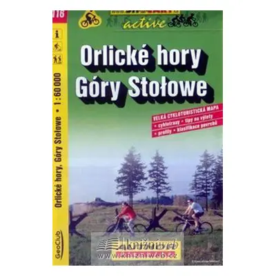 Orlické hory, Góry Stolowe 1:60 000