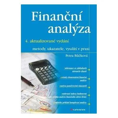 Finanční analýza – 4. rozšířené vydání (Petra Růčková)