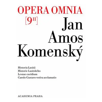 Opera omnia 9/II (Jan Amos Komenský)