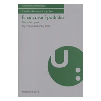 Financování podniku (Michal Kuběnka)