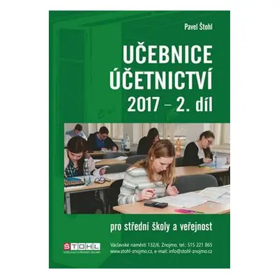 Učebnice Účetnictví II. díl 2017 (Pavel Štohl)