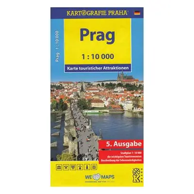 Prag - Karte touristicher Attraktionen