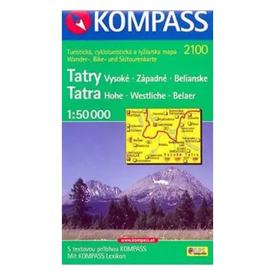 Vysoké Tatry 2100 NKOM 1:50T (slovensky)