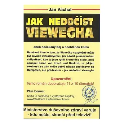 Jak nedočíst Viewegha (Jan Váchal)