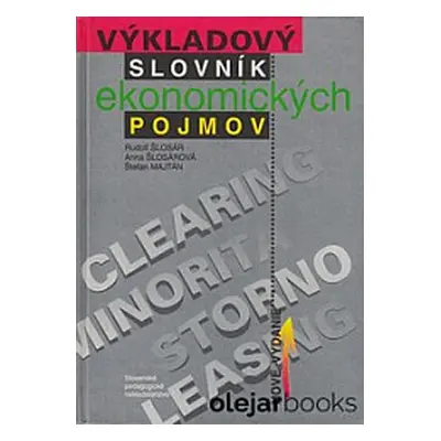 Výkladový slovník ekonomických pojmov (Šlosár, Rudolf,Šlosárová, Anna,Majtán, Štefan) (slovensky