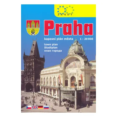 Praha - kapesní plán A6