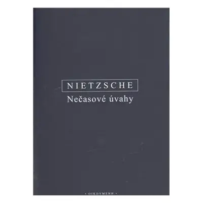 Nečasové úvahy (Friedrich Nietzsche)