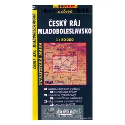 Český ráj, Mladoboleslavsko 1:50 000