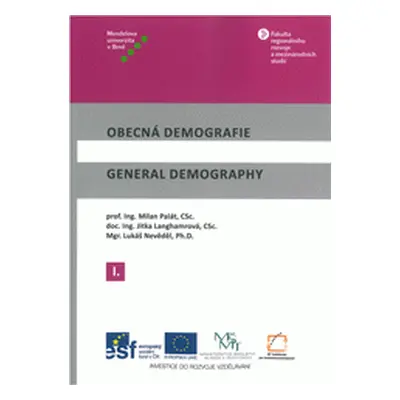 Obecná Demografie/General Demography I.