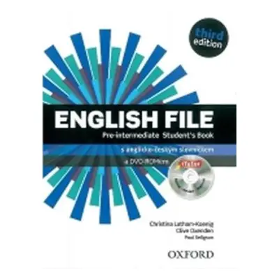 English File Third Edition Pre-intermediate Student´s Book with iTutor DVD-ROM (Czech Edition)